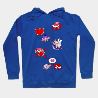 Valentines Day Turtles Hoodie